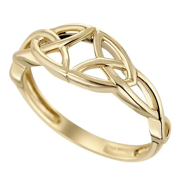 10k Gold Triquetra Ring