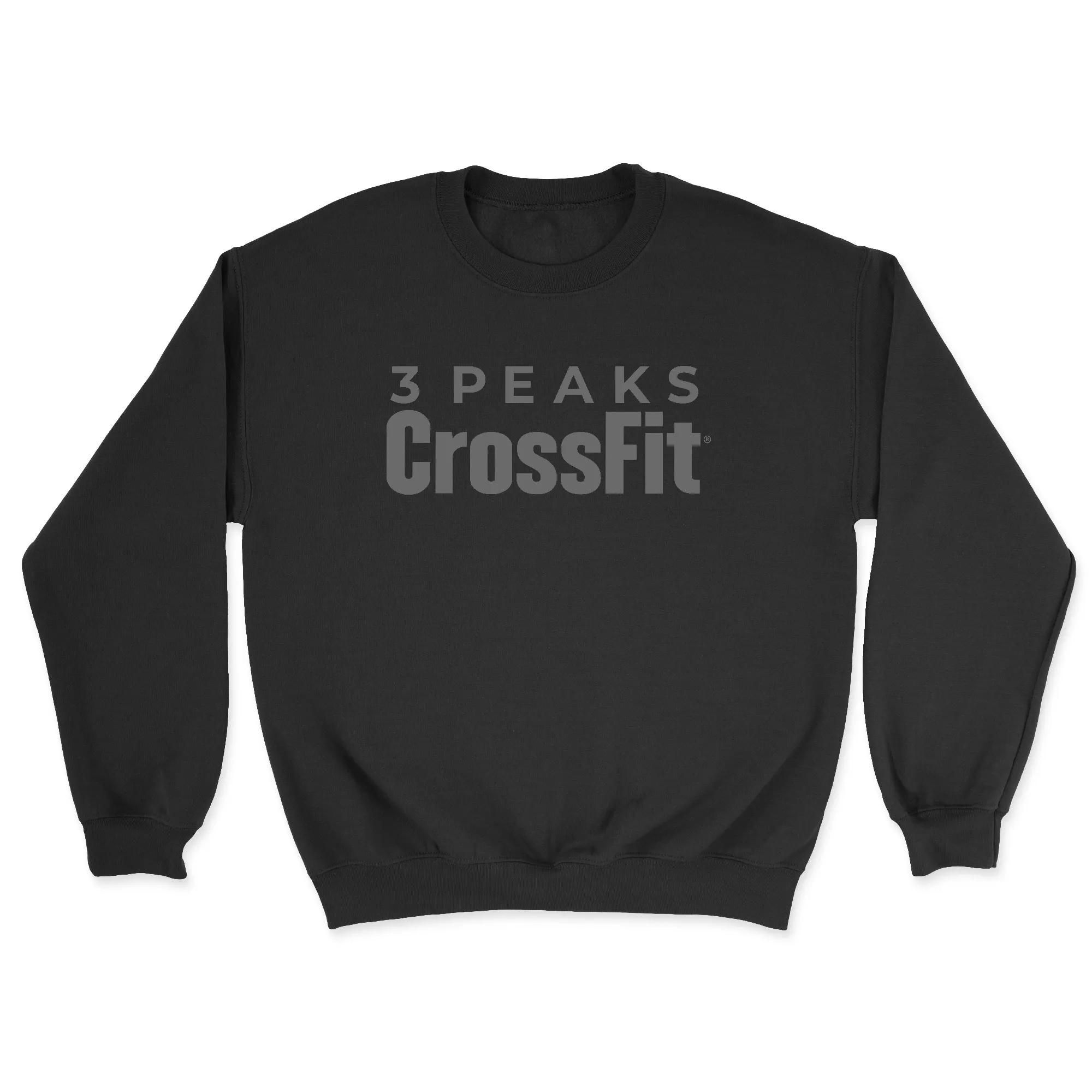 3 Peaks CrossFit Gray Mens - Midweight Sweatshirt