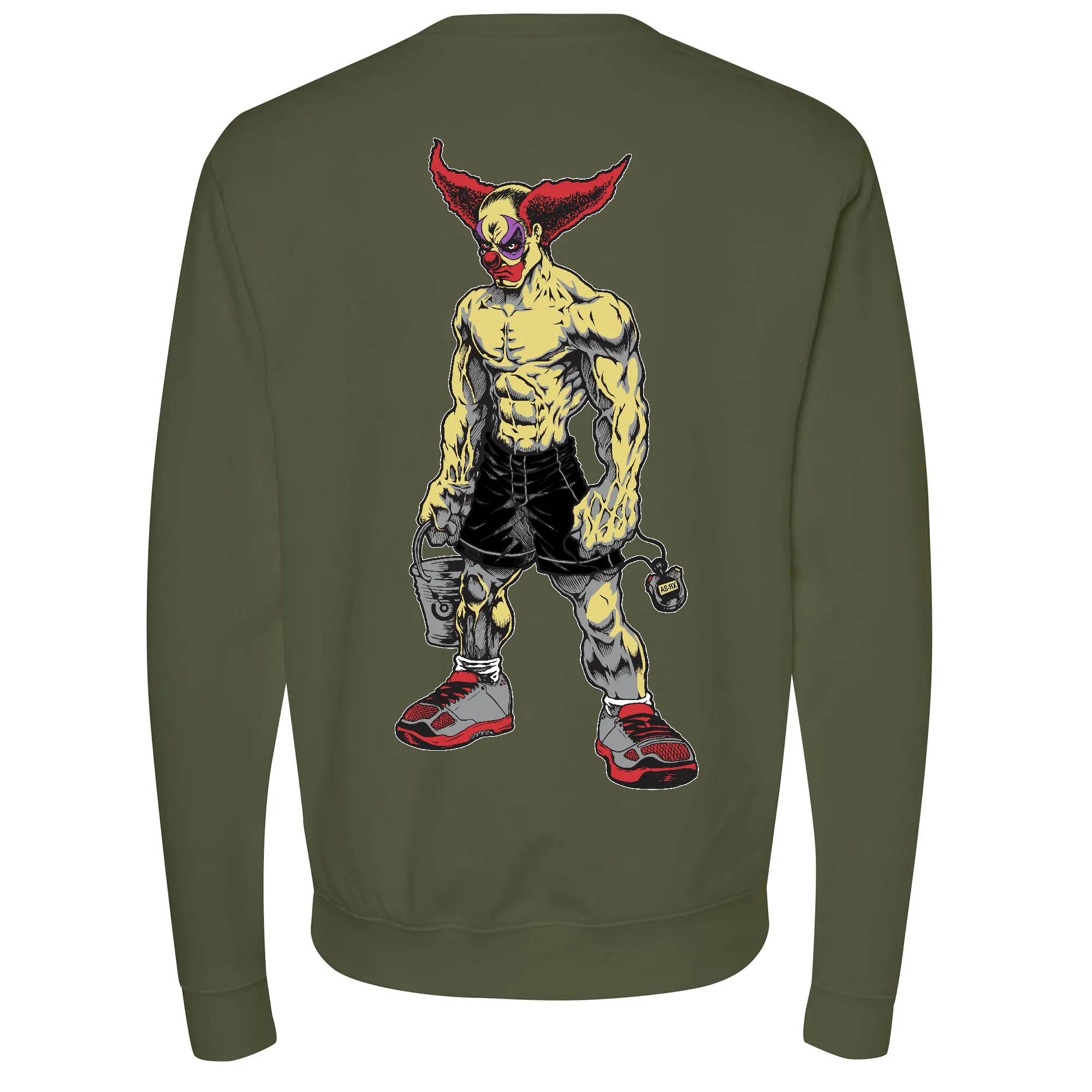 810 CrossFit Pukie The Clown Mens - Sweatshirt