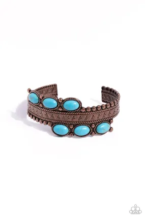 A League of Their STONE Copper Bracelet - Paparazzi Accessories