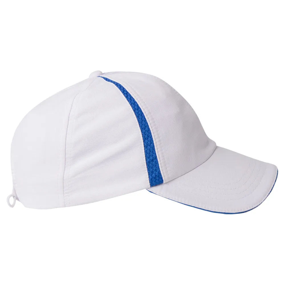 AHEAD Textured White/Cobalt Poly Active Sport Cap