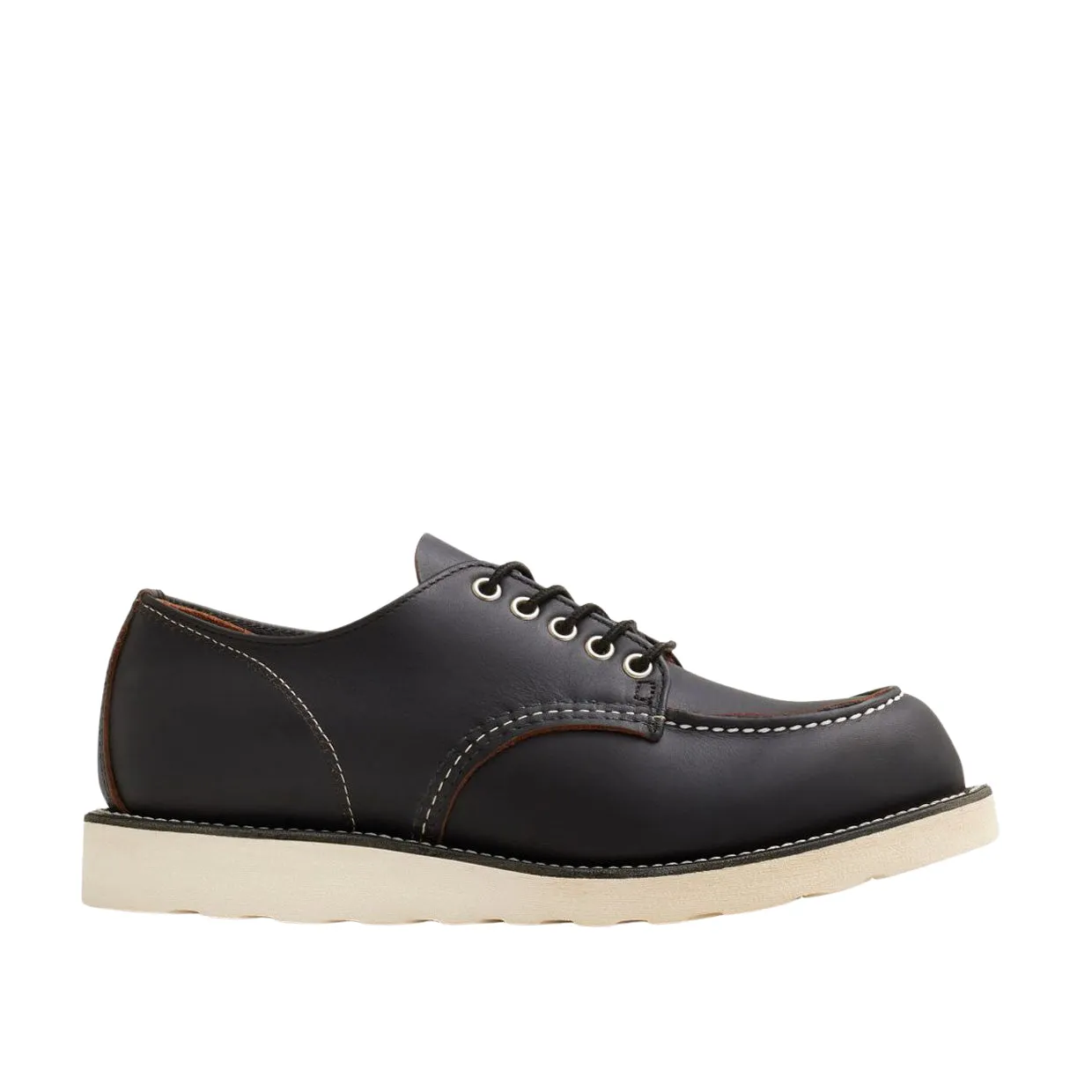 Allacciata Uomo Red Wing Shop Moc Oxford Nero