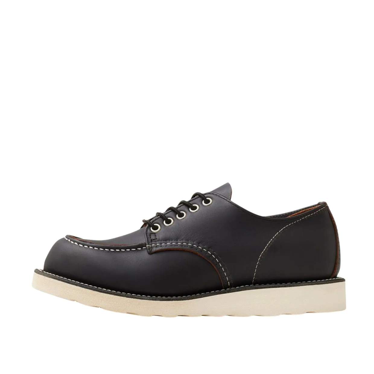 Allacciata Uomo Red Wing Shop Moc Oxford Nero