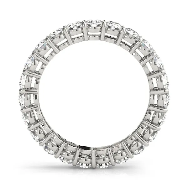 AMOUR 3 Carat Diamond Eternity Band in 14K/ 18K/ Platinum GIA Graded 15 pointer G Color SI1 Clarity By Mike Nekta SIZE 6