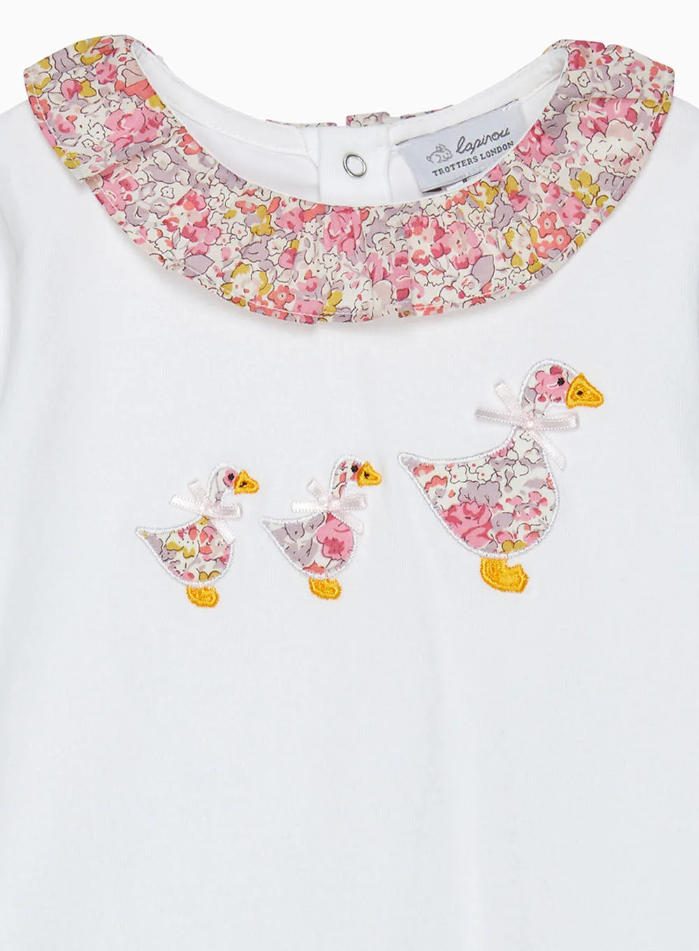 Baby Claire Floral Duck All-in-One