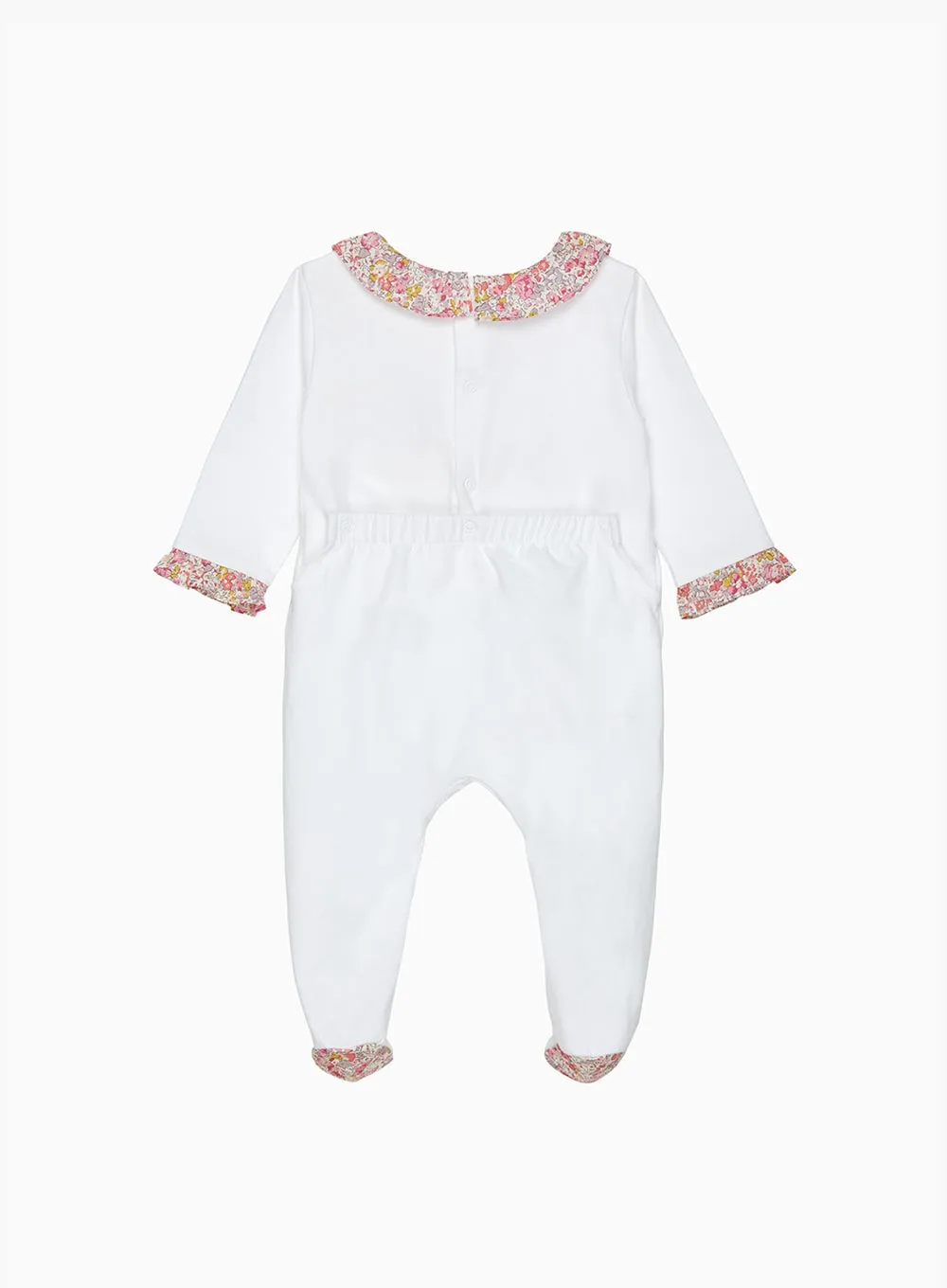 Baby Claire Floral Duck All-in-One