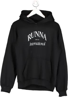 Black Runna Everyday Hoodie UK S