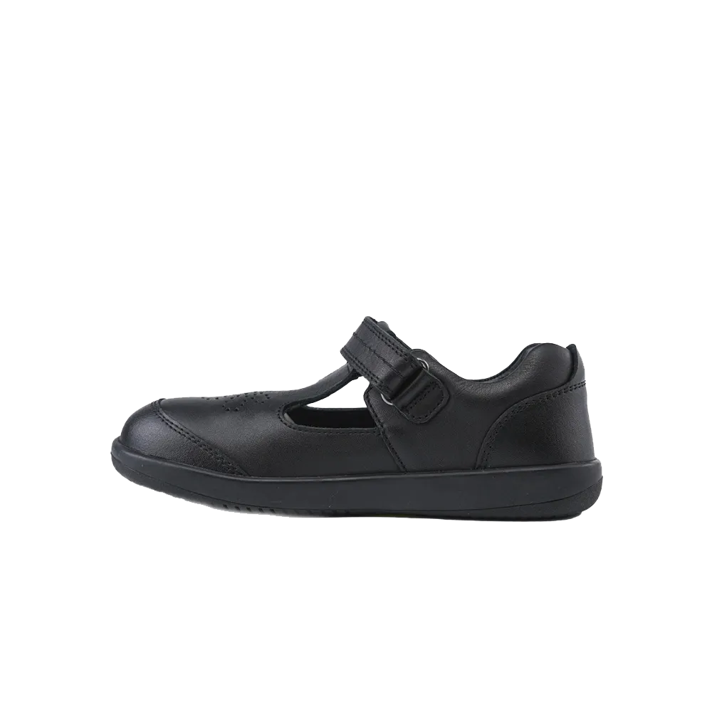 Bobux Kid  Brave Black School Shoe