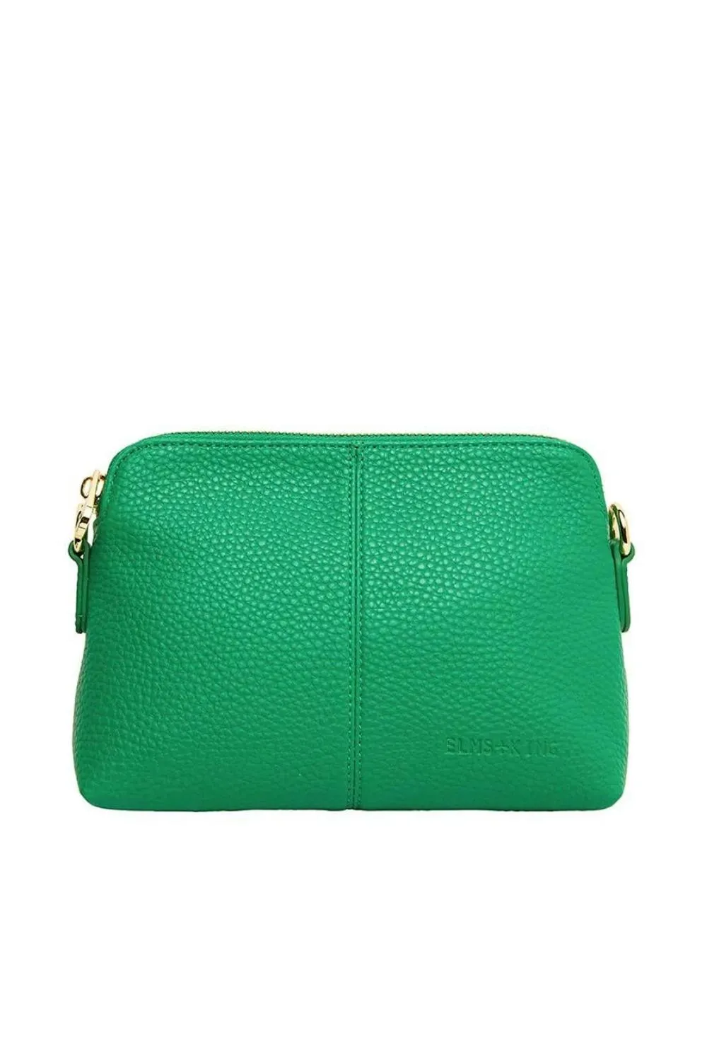 Burbank Crossbody | Green Pebble