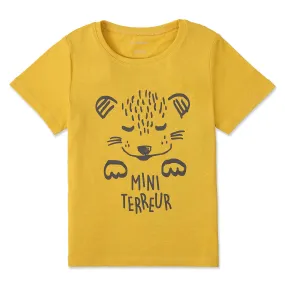 C1525 Mini Terreur Musterd T shirt