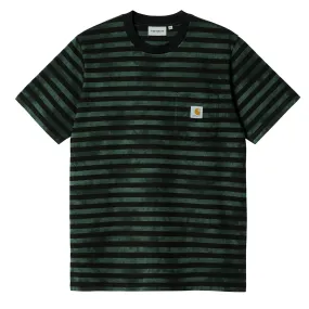 Carhartt WIP S/S Scotty Chromo Pocket Tee Scotty Stripe / Treehouse Chromo