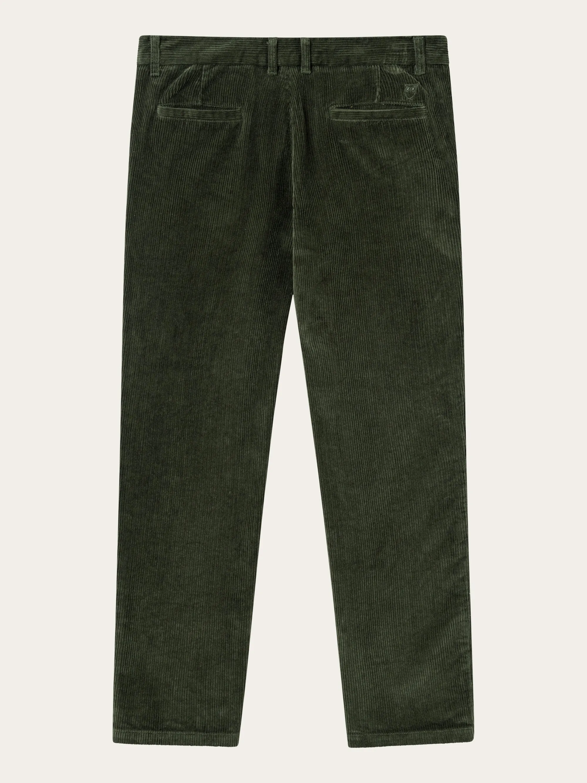 CHUCK regular 8-wales corduroy chino pants - Forrest Night