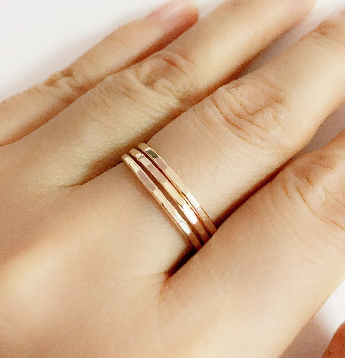 Clara rings set - 3 pieces  (R118)