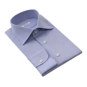 Classic Cotton Shirt in Light Blue