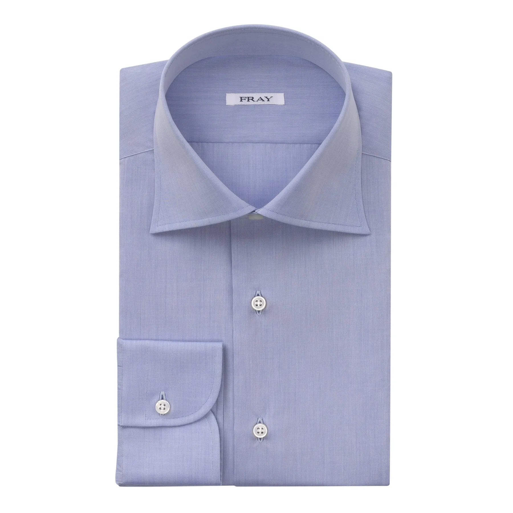 Classic Cotton Shirt in Light Blue