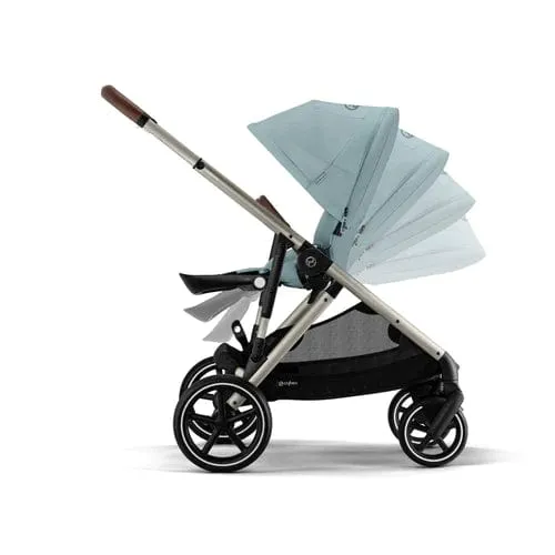 Cybex Gazelle S Luxury Bundle - Taupe / Sky Blue