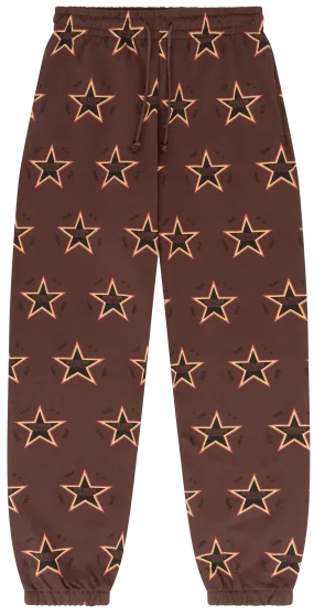 DENIM TEARS - EVERY TEAR IS A STAR SWEATPANTS BROWN