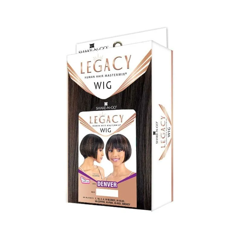 DENVER | Shake N Go Legacy Human Hair Blend Wig