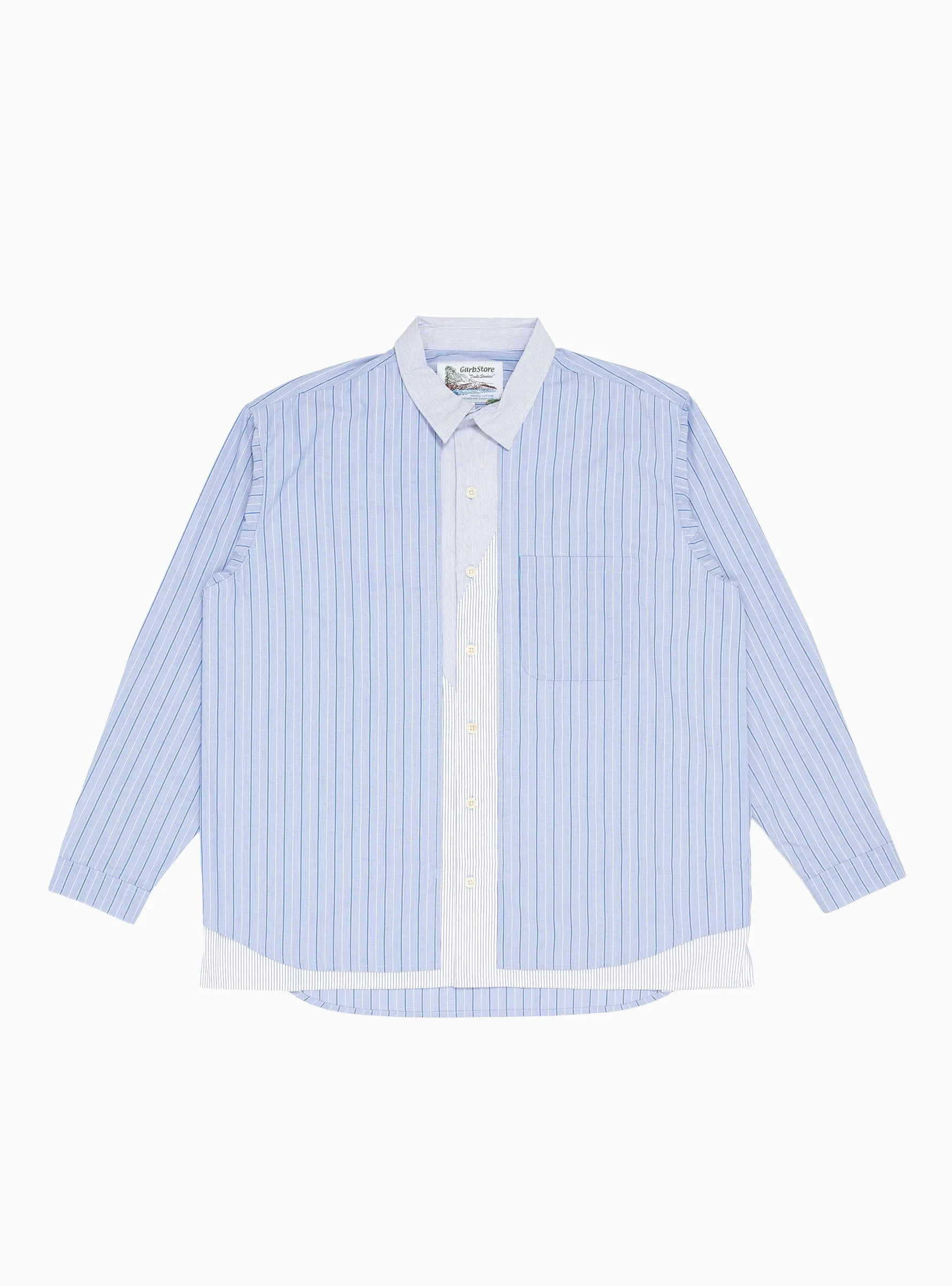 Double Shirt Blue Stripe