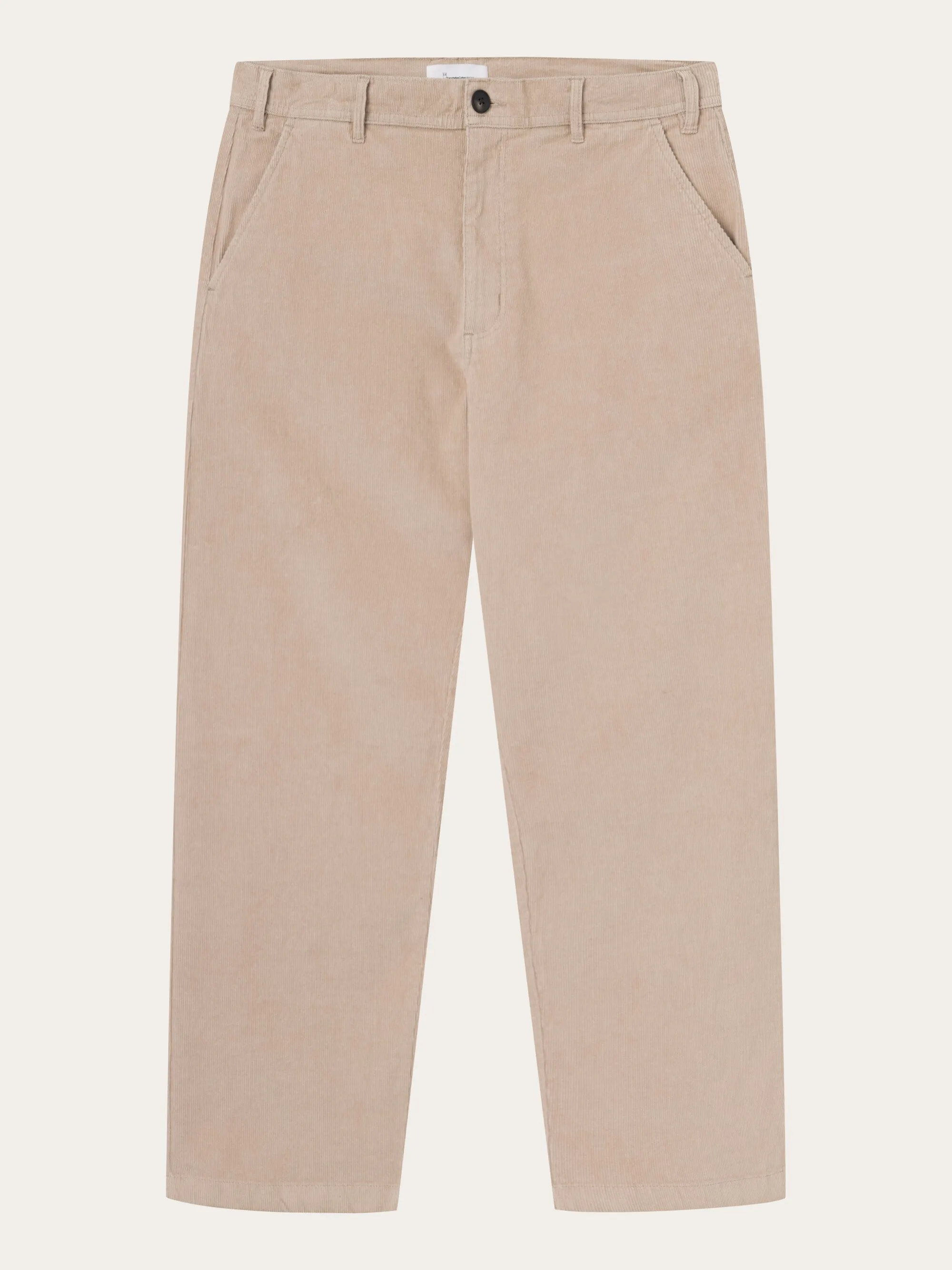 FLINT wide corduroy chino pants - Light feather gray