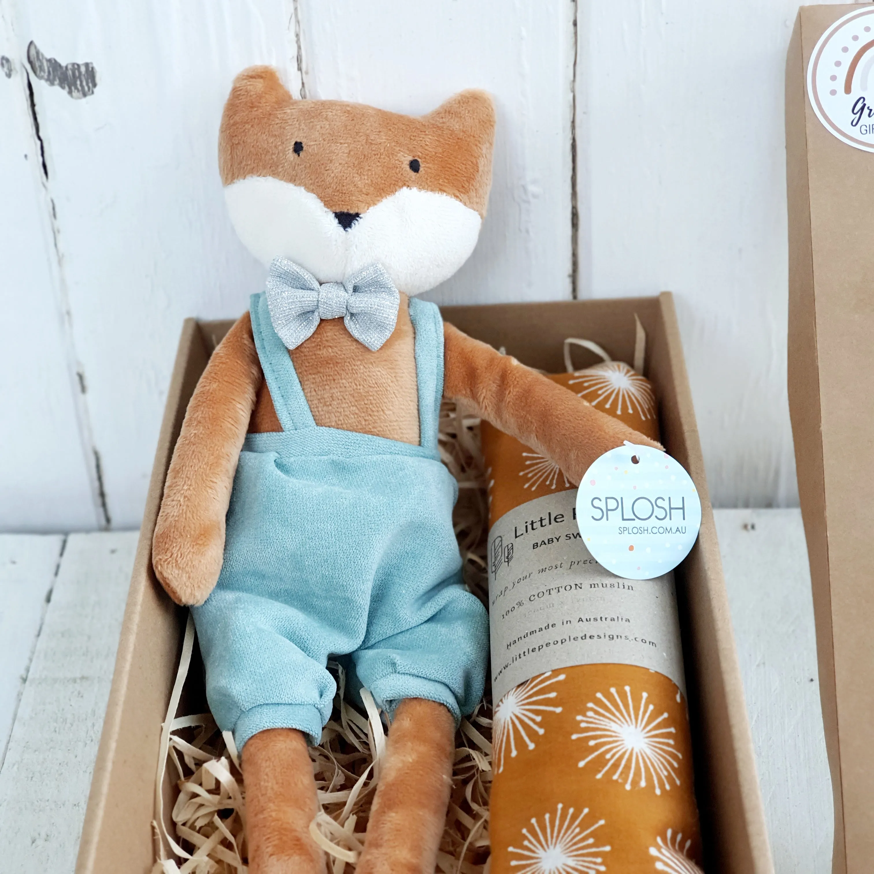 Fox in Sox - Baby Gift Box