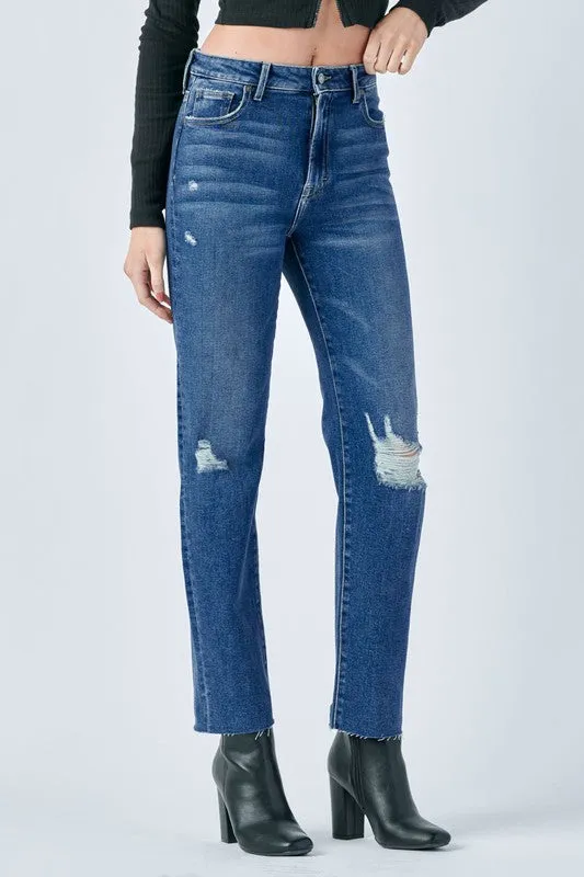 Hidden Tracy High Rise Straight Leg Jeans