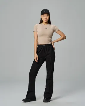 High-Waisted Raw Cut Pant