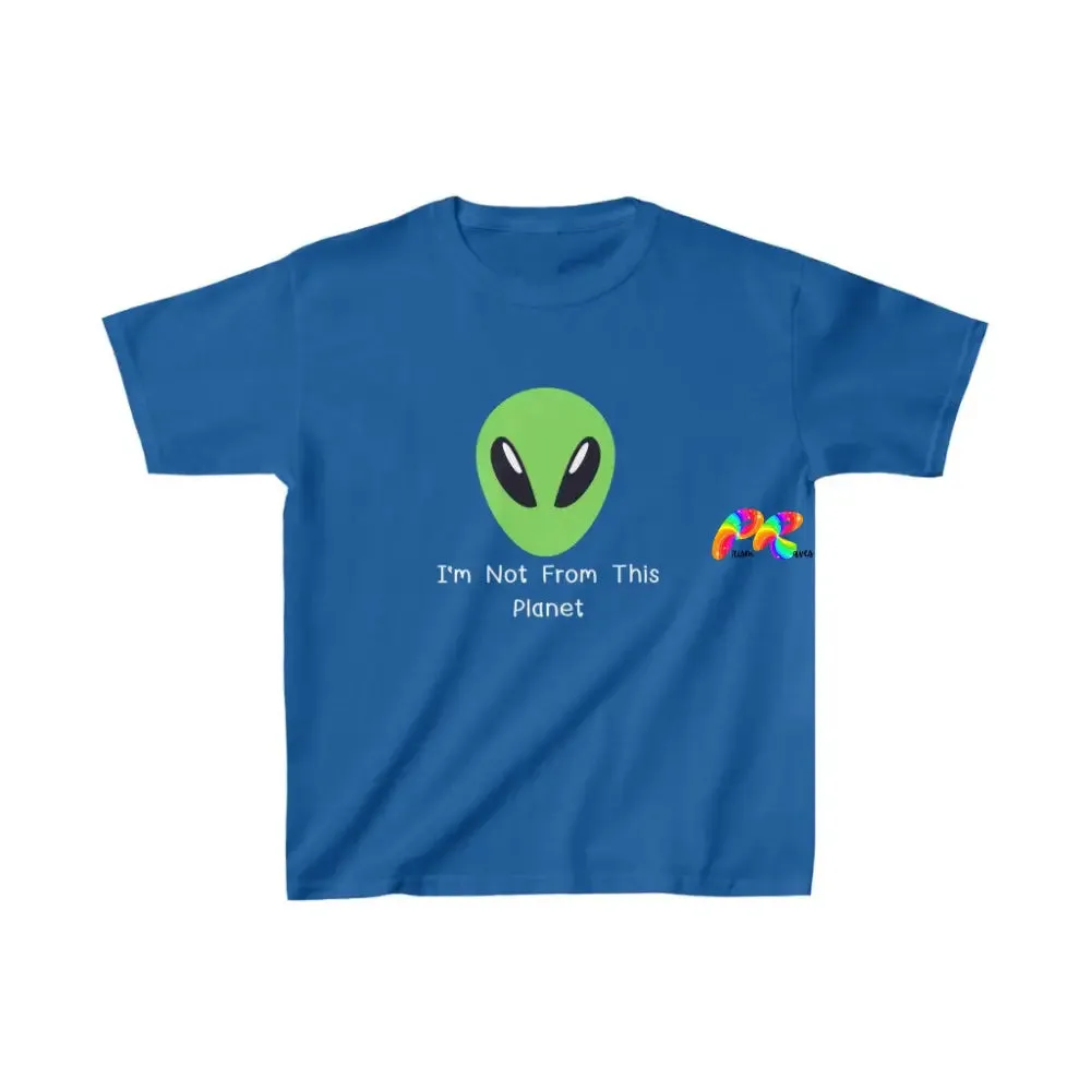 I'm Not From This Planet Alien Kids Heavy Cotton™ T-Shirt