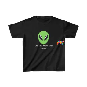 I'm Not From This Planet Alien Kids Heavy Cotton™ T-Shirt