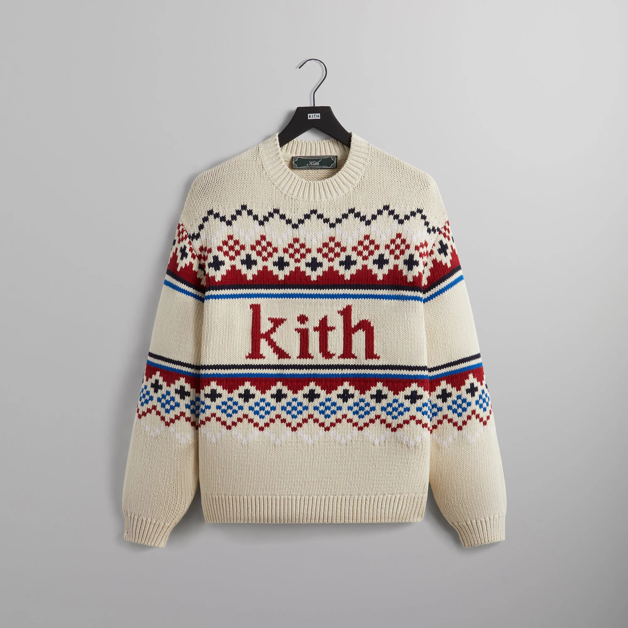 Kithmas Fairisle Sweater - Sandrift