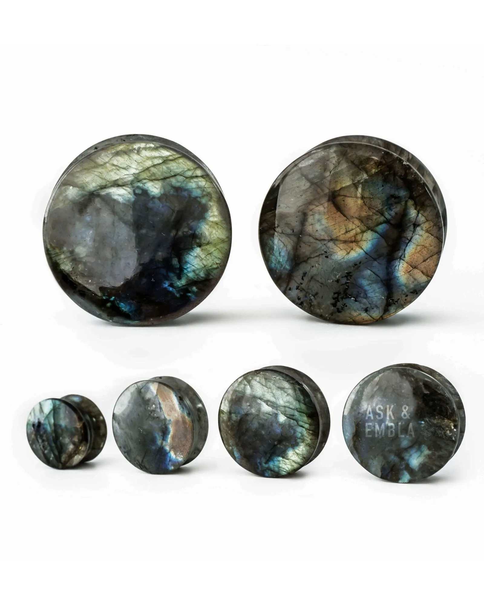 Labradorite Stone Plugs