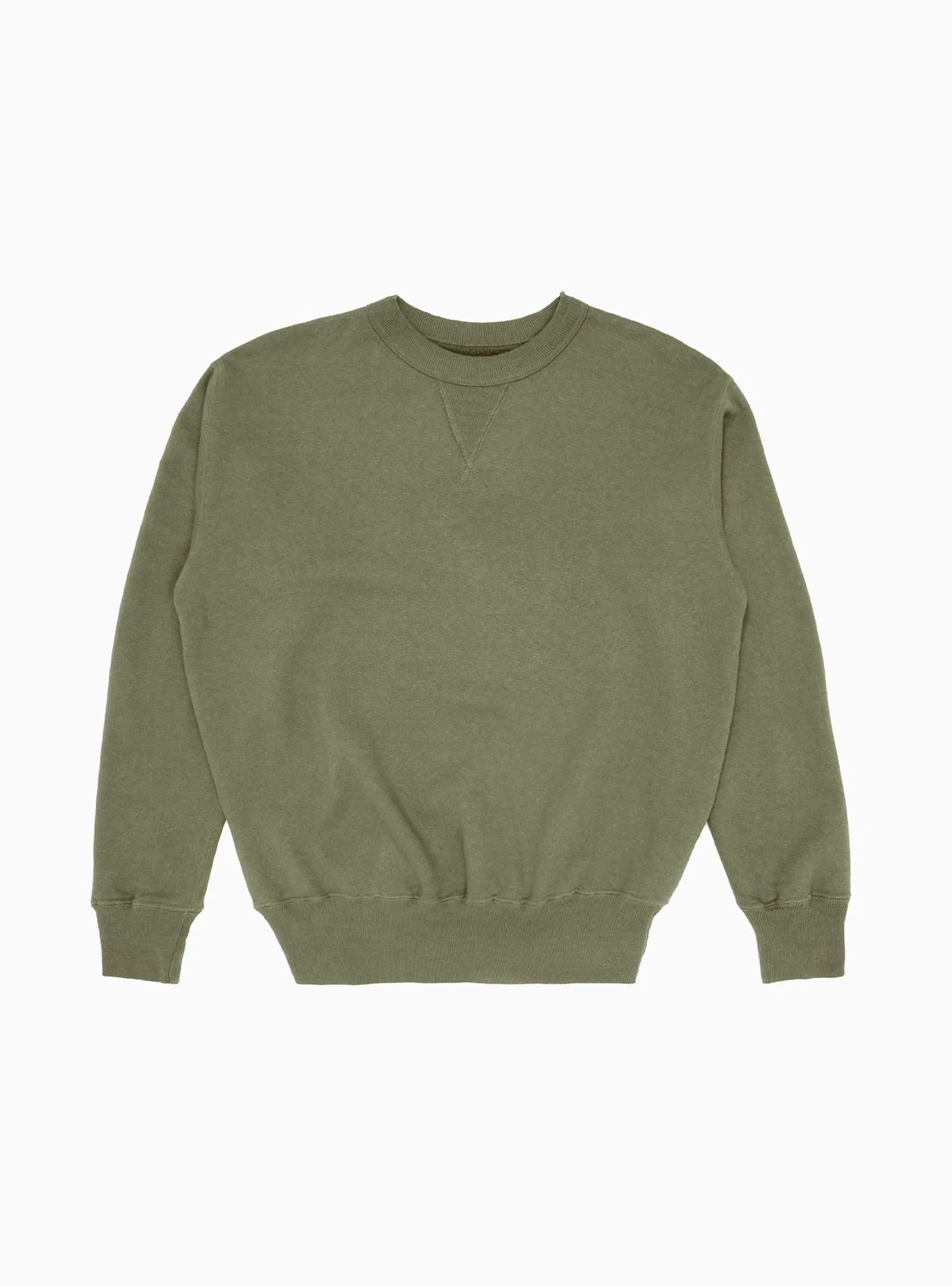 Laniakea Crewneck Sweatshirt Deep Lichen Green