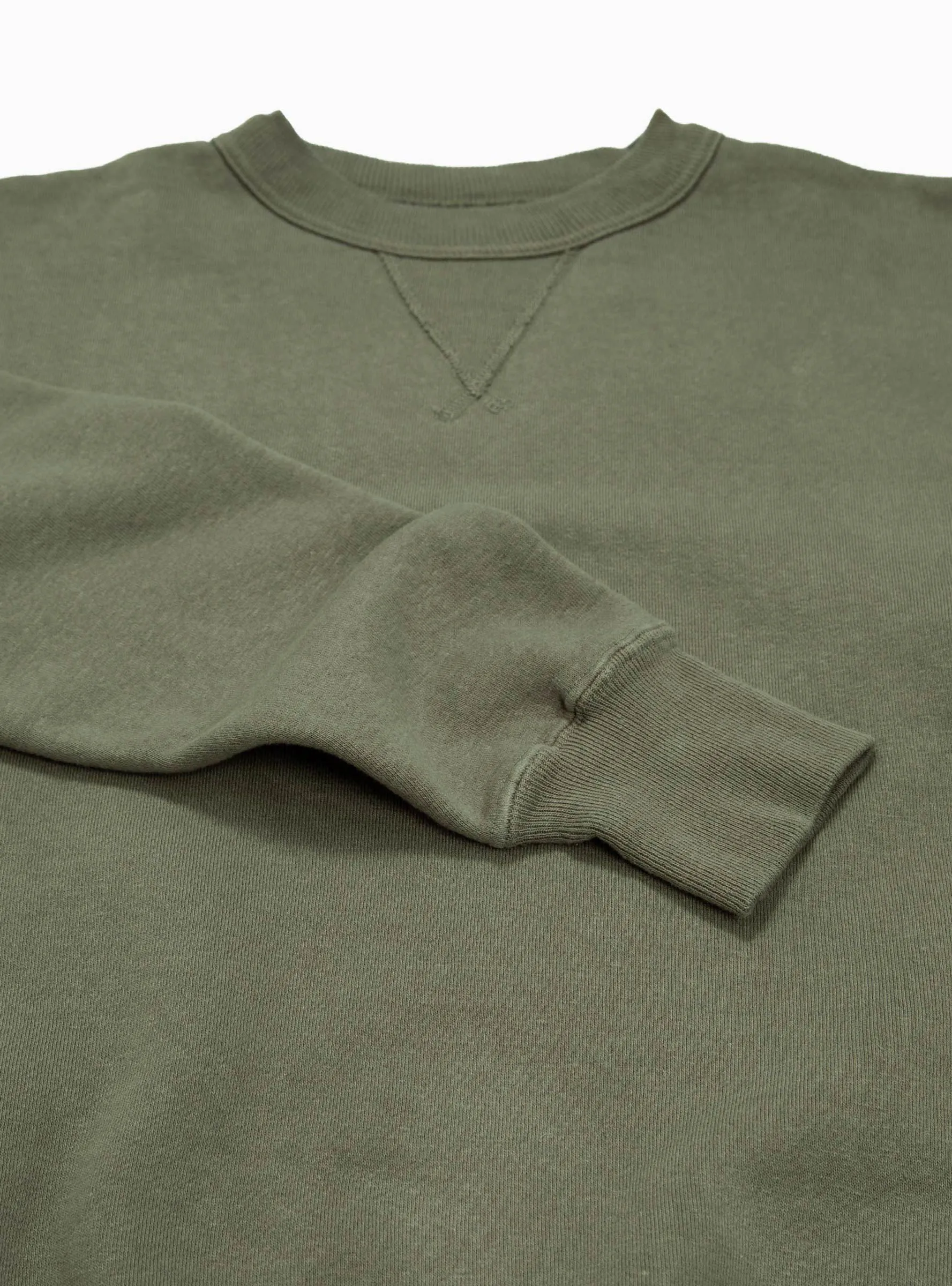 Laniakea Crewneck Sweatshirt Deep Lichen Green