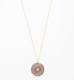 Medium Sunbeam Medallion Necklace