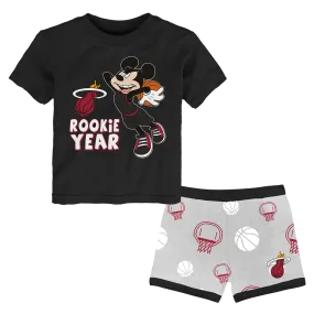 Miami HEAT Mickey Rookie Year Toddler Set