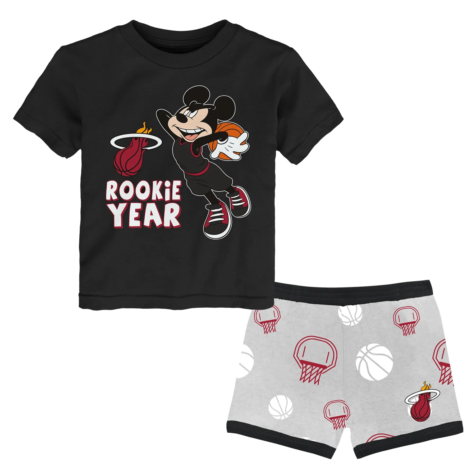 Miami HEAT Mickey Rookie Year Toddler Set