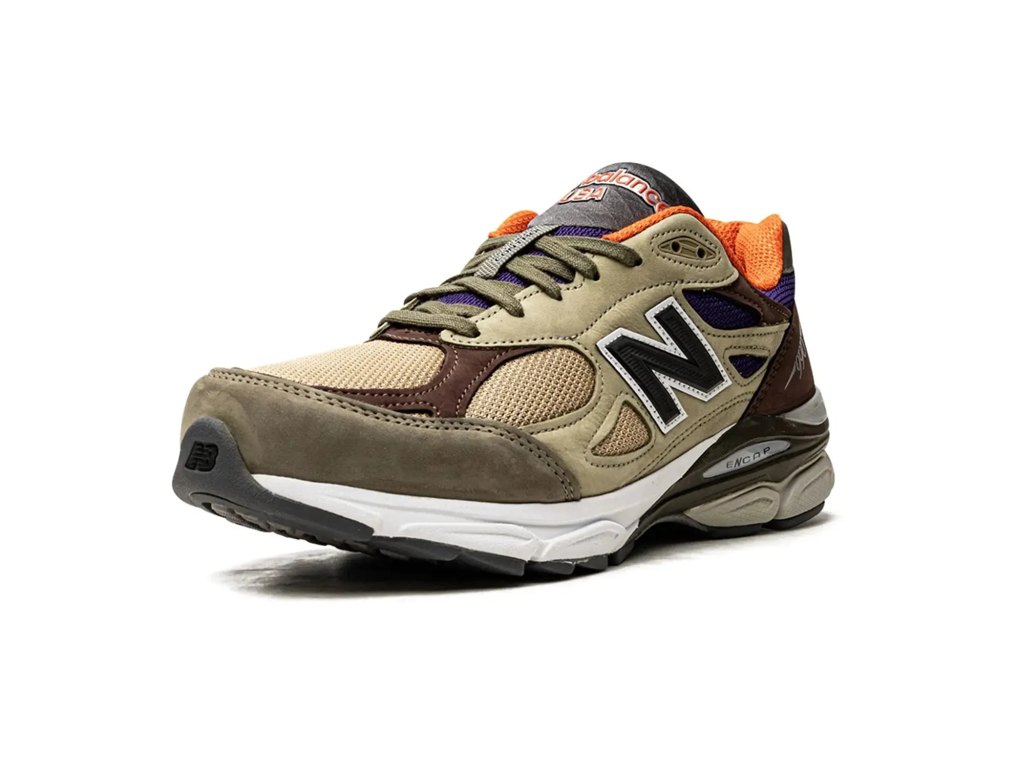 New Balance 990v3 MiUSA X Teddy Santis "Khaki Orange"