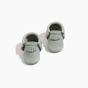 Newborn Greatest Snow on Earth Moccasin Baby Shoe