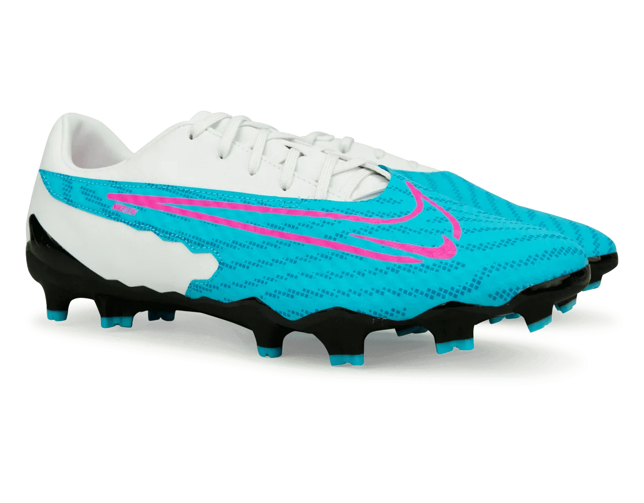 Nike Men's Phantom GX Academy FG/MG Baltic Blue/Pink Blast