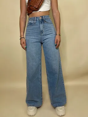 Paige Wide Leg Denim Jean