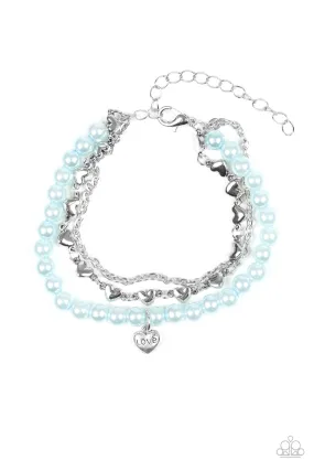 Paparazzi Love Like You Mean It - Blue Bracelet