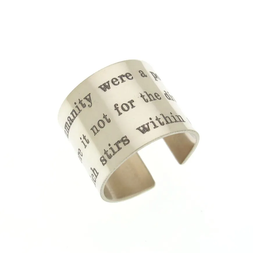 Personalized Wide Band Ring