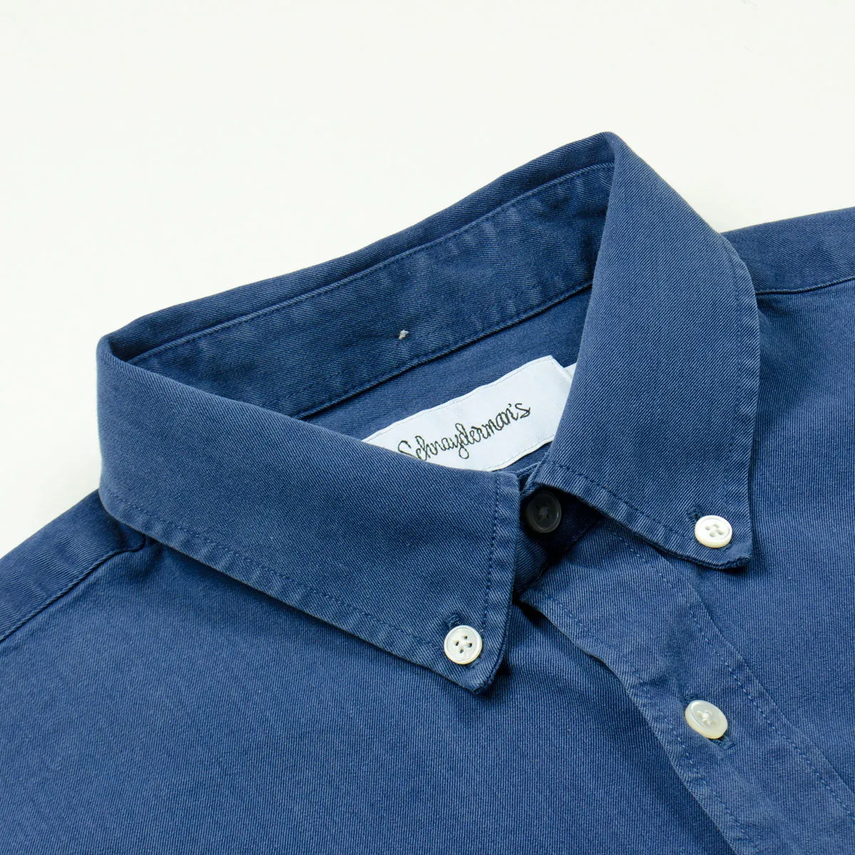 Schnayderman's - Indigo Jeans Shirt - Mid Blue