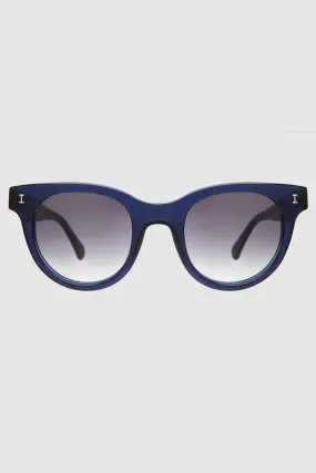 Sicilia Sunglasses - Navy w/ Grey Gradient