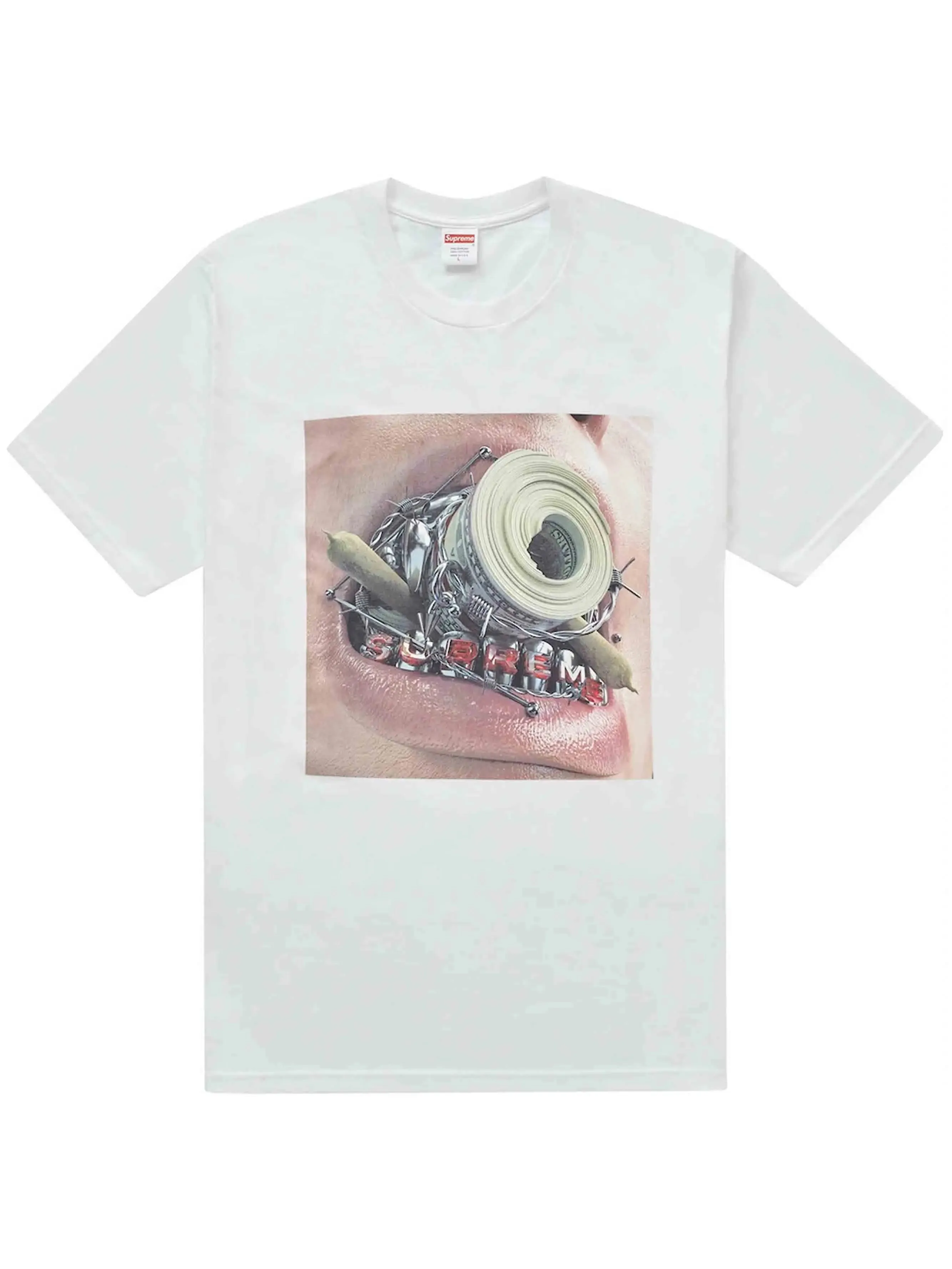 Supreme Braces Tee White