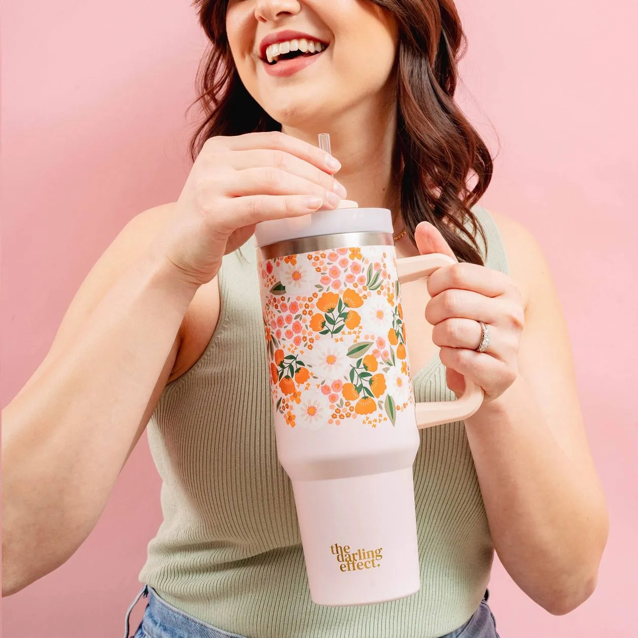 The Darling Effect Take Me Everywhere Tumbler - Sweet Meadow