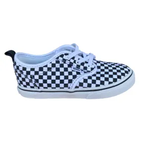 Vans children's sneakers shoe Atwood Slip-On VN0A2XSPHRK white black squares