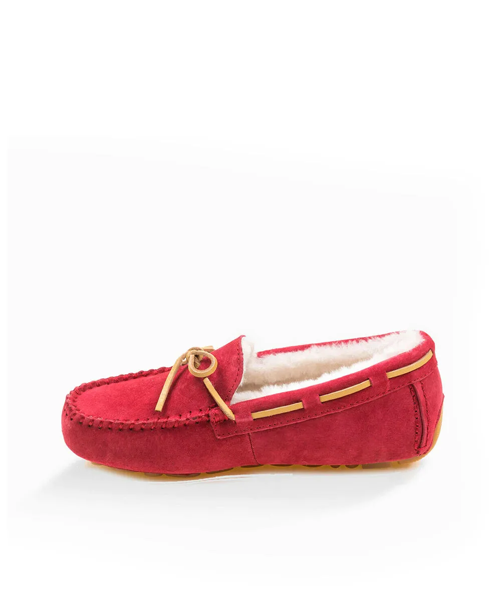 Women's UGG Fur Moccasin