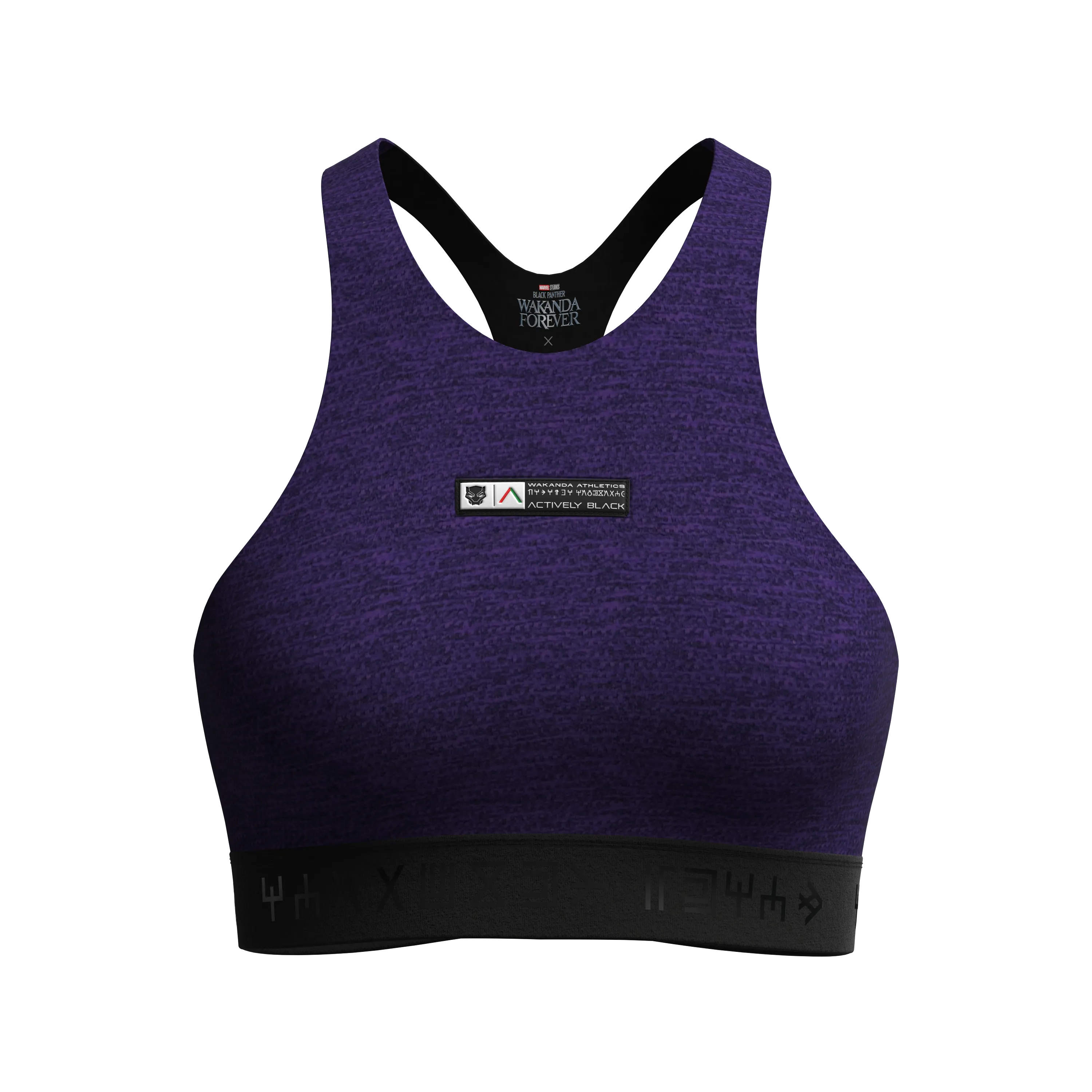 Women's Wakanda Athletics Performance Sports Bra