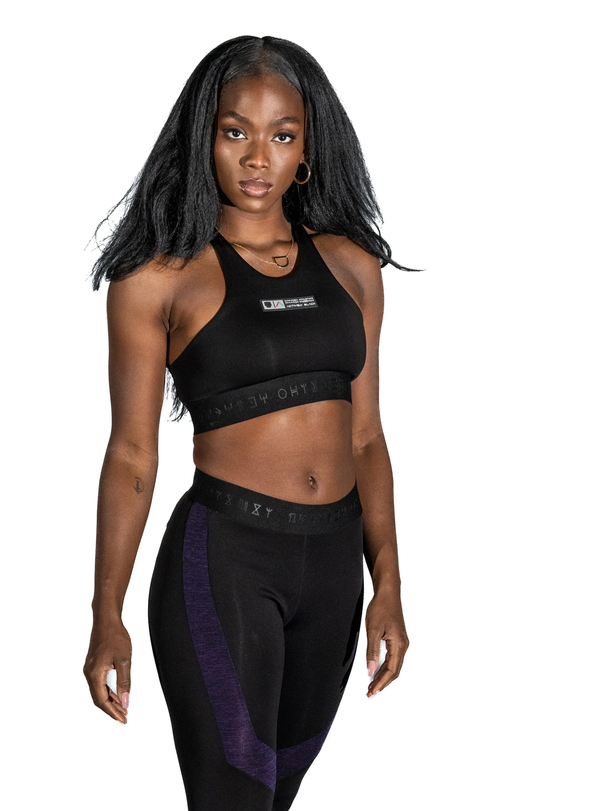 Women's Wakanda Athletics Performance Sports Bra